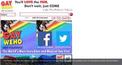 Desktop Screenshot of gaywesthollywood.com