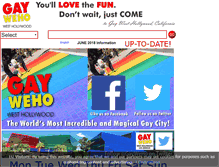 Tablet Screenshot of gaywesthollywood.com